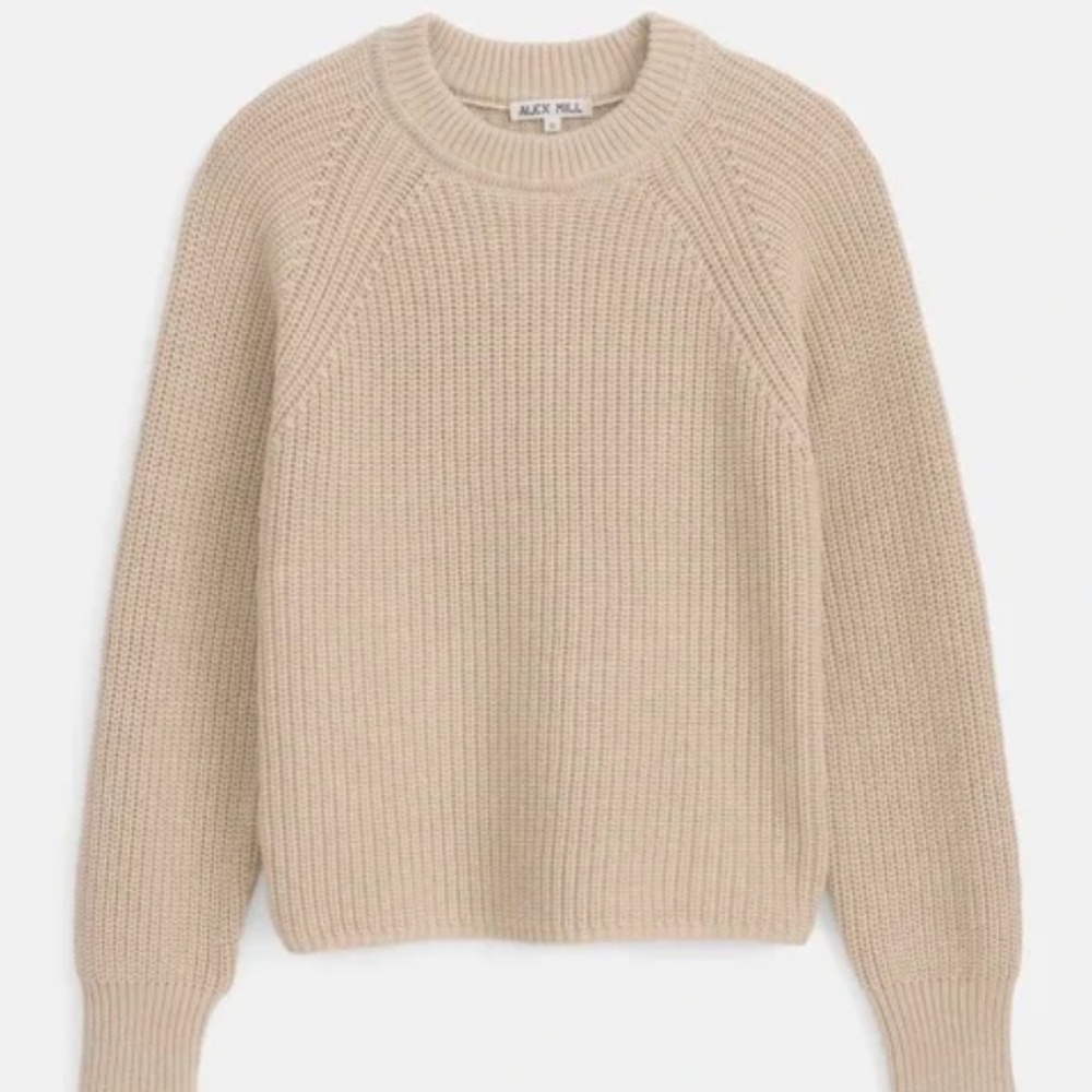 Alex Mill Amalie sweater in sand size S